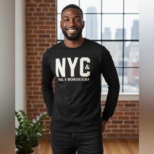 Old Navy “NYC & THE 5 BUROUGHS” t-shirt size medium